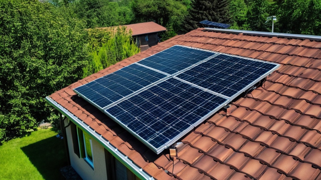 Photo solar panel adjustment