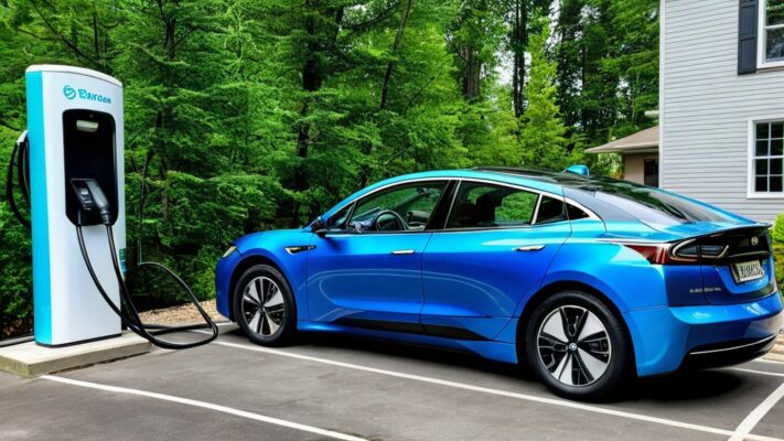 Photo EV charger installation