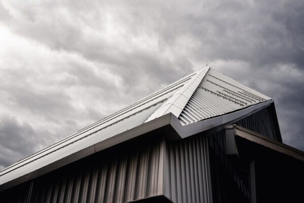 Photo metal roof
