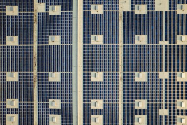 Photo solar cells at night