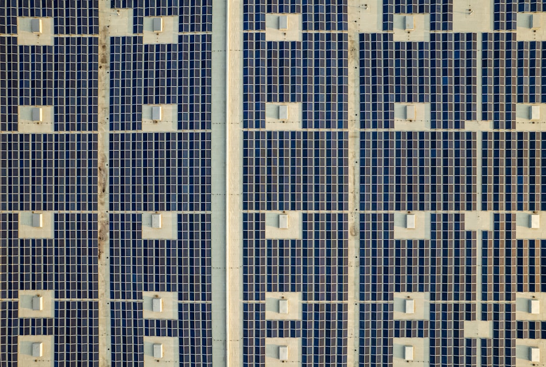 Photo solar cells at night