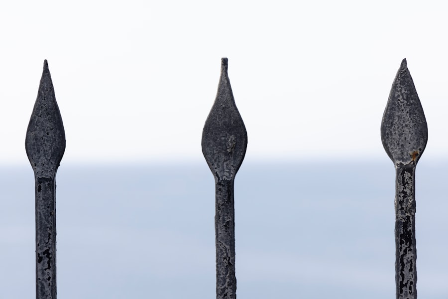 fence spikes