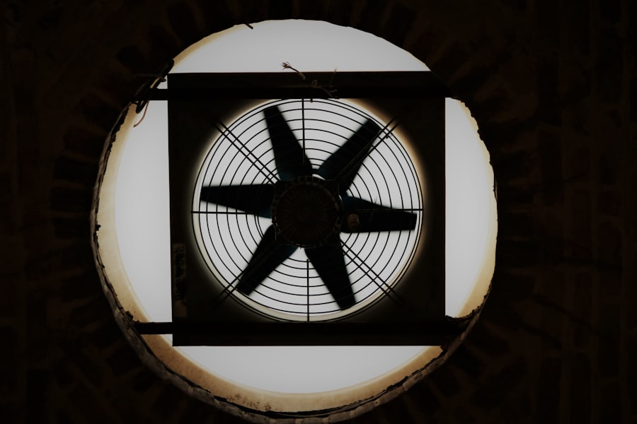 Photo ventilation fan