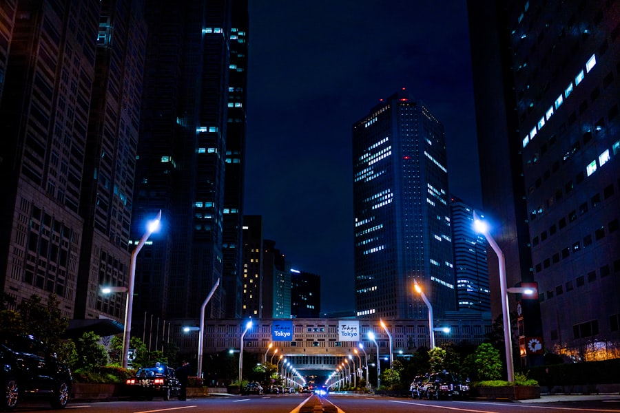 Photo street lights