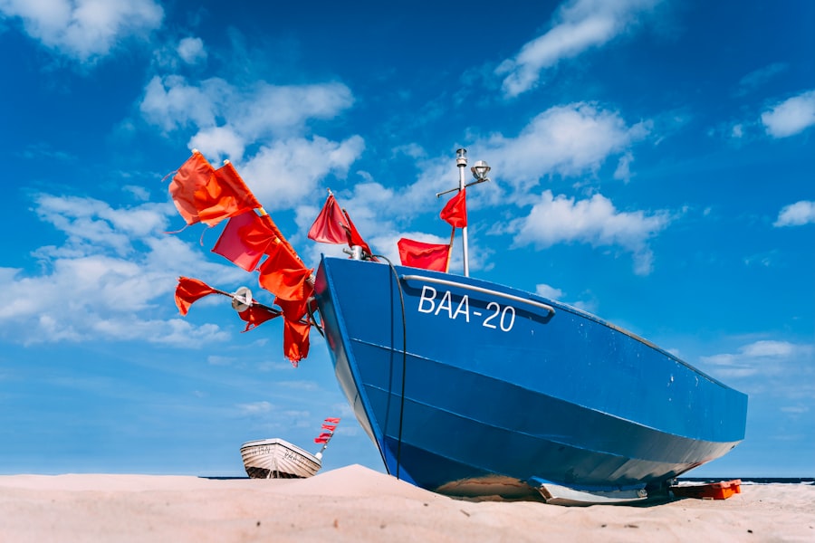 Photo beach flags