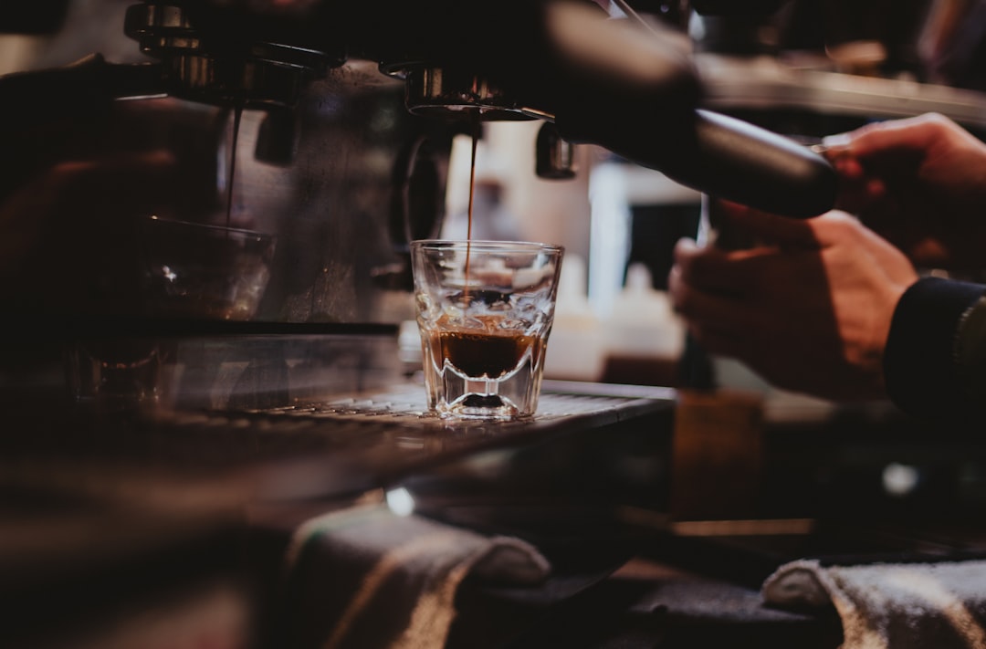 Photo coffee machine