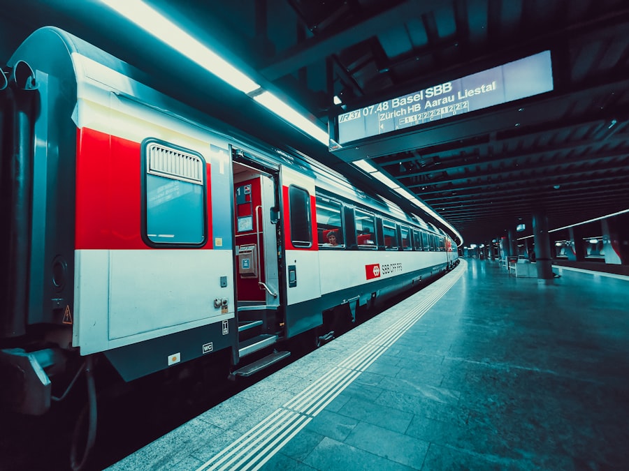 Photo electric train