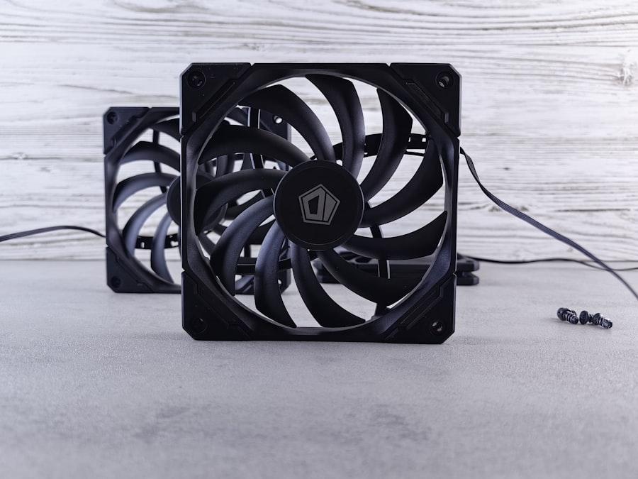 Photo plug fan