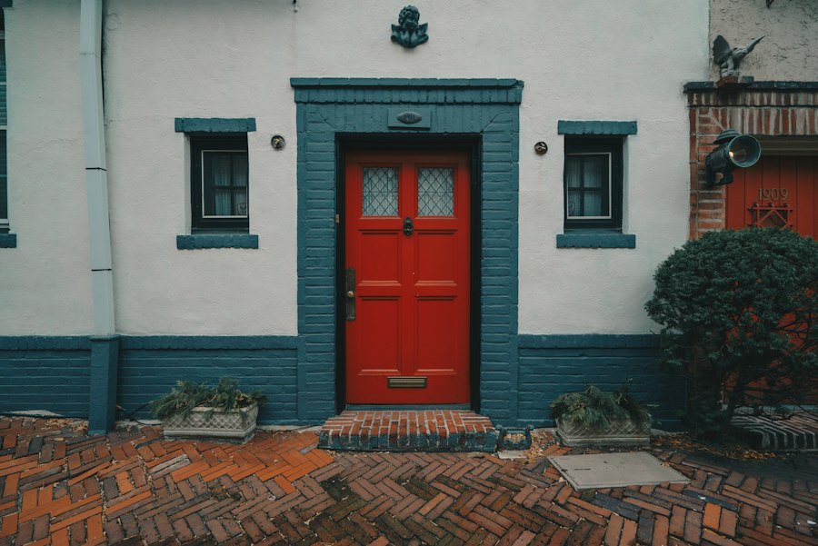 home flood prevention door